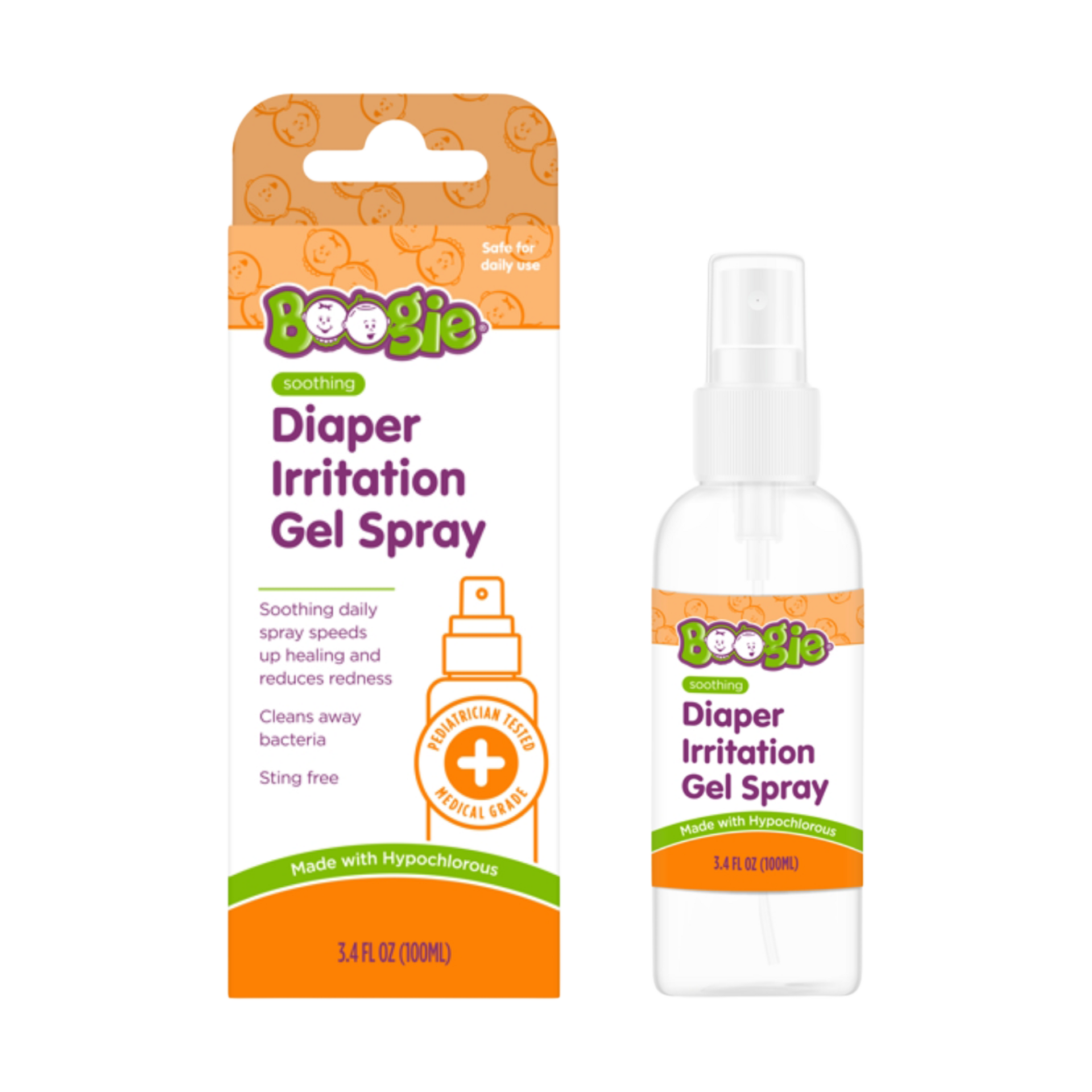 Boogie Diaper Irritation Gel Spray.