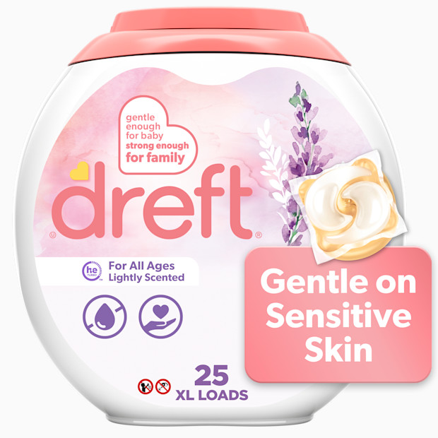 Dreft For-All-Ages Laundry Detergent Bundle.