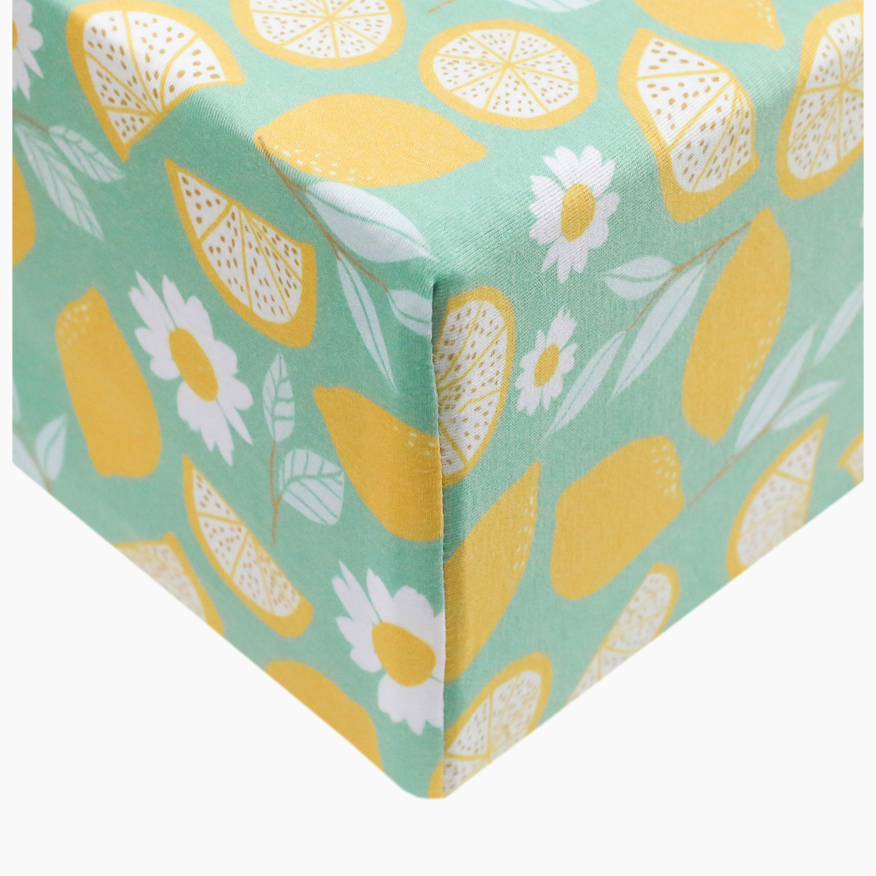 Lemon top crib sheet