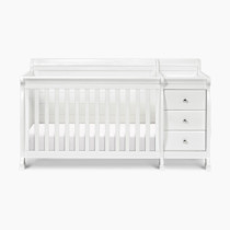 DaVinci Kalani 4-in-1 Convertible Crib and Changer Combo in White