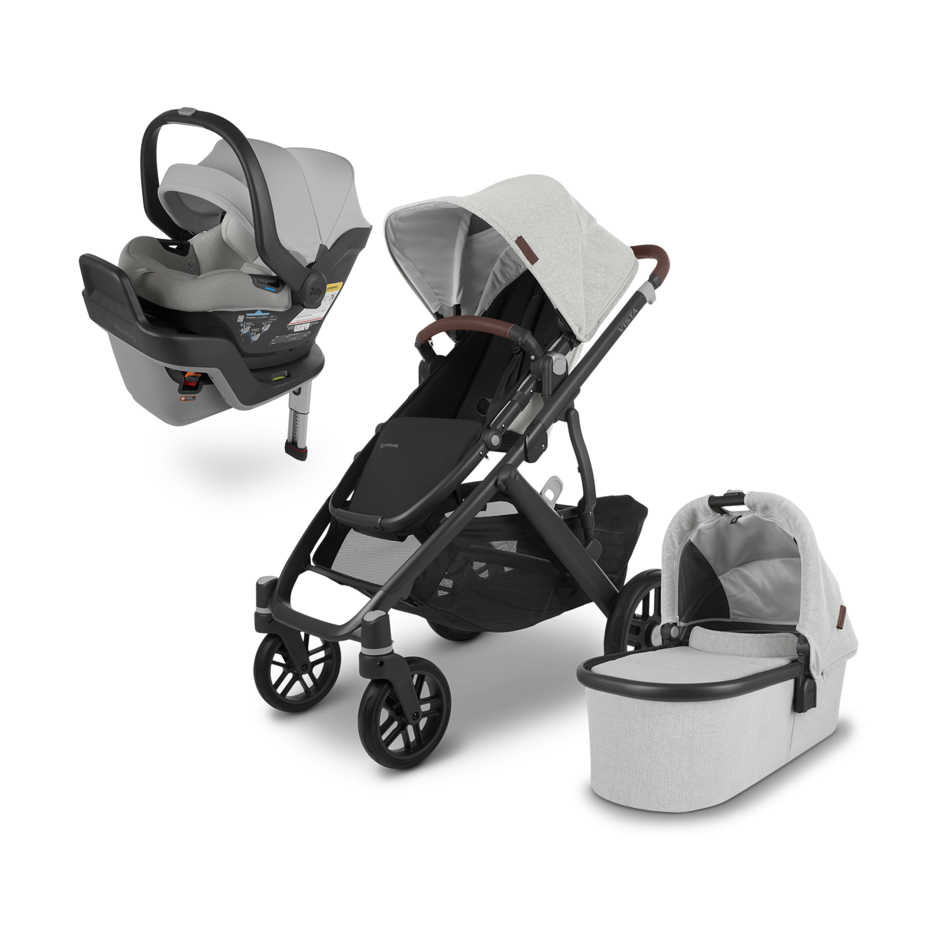 UPPAbaby MESA MAX Infant Car Seat & VISTA V2 Stroller Travel System