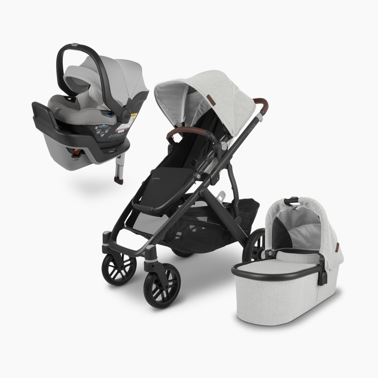 UPPAbaby MESA MAX Infant Car Seat & VISTA V2 Stroller Travel System - Anthony.