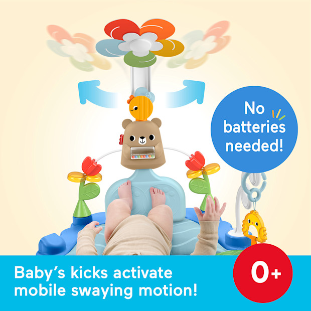 Fisher-Price 3 in 1 Kick & Sway Activity Gym.