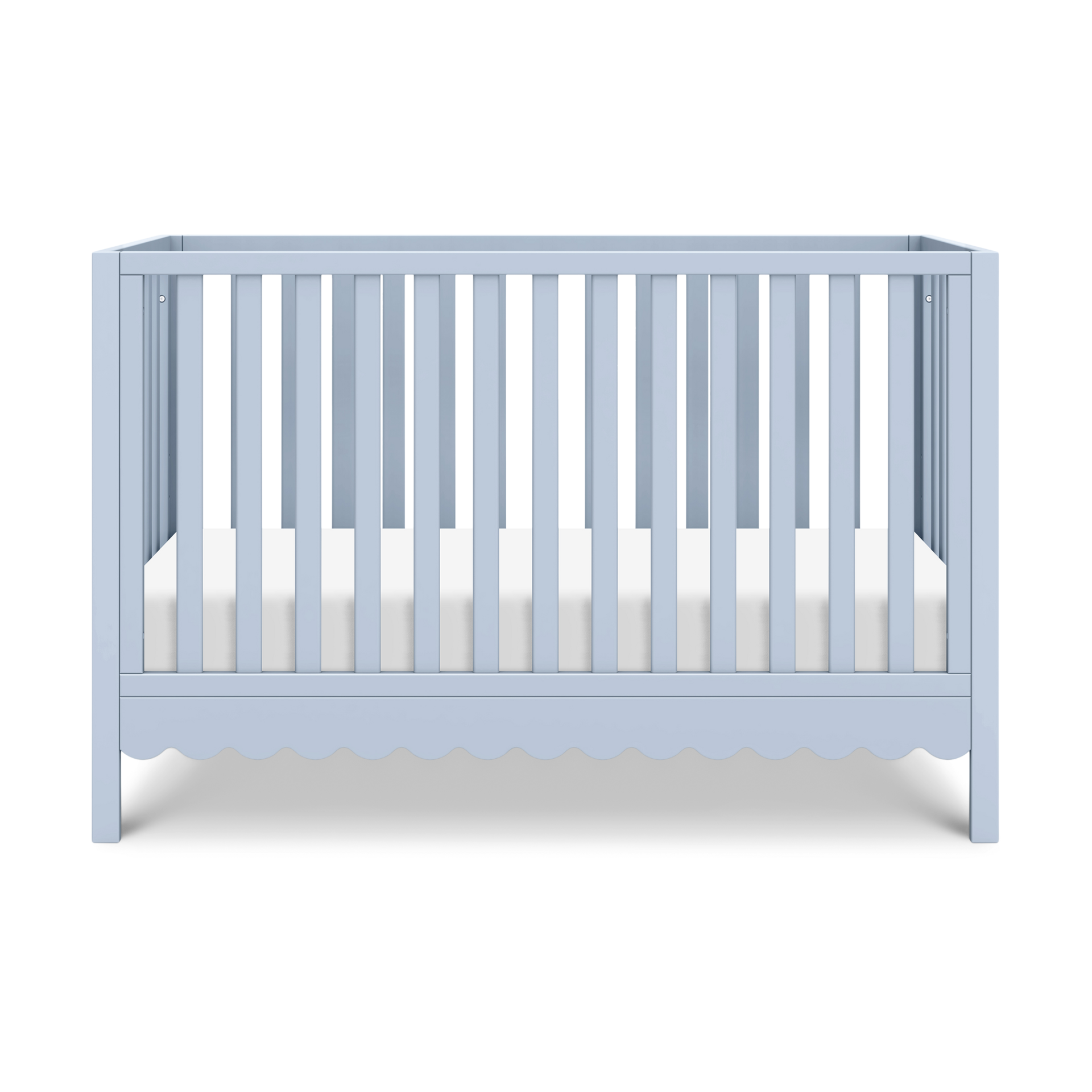 daVinci Sammy Scallop 4-in-1  Convertible Crib - Powder Blue.