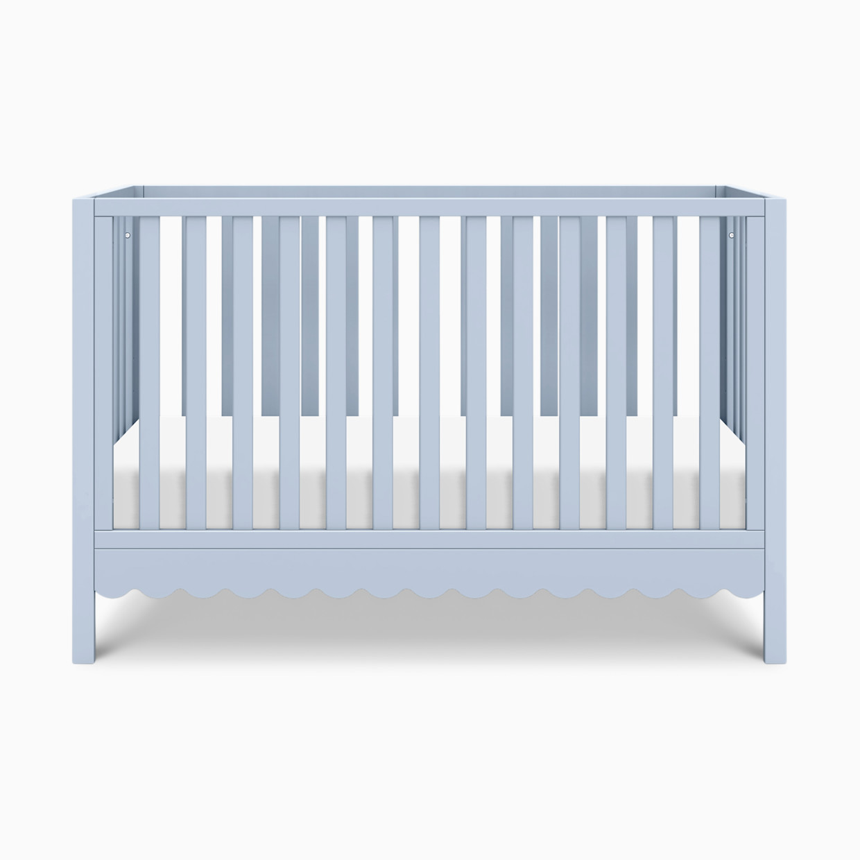 daVinci Sammy Scallop 4-in-1 Convertible Crib - Powder Blue.