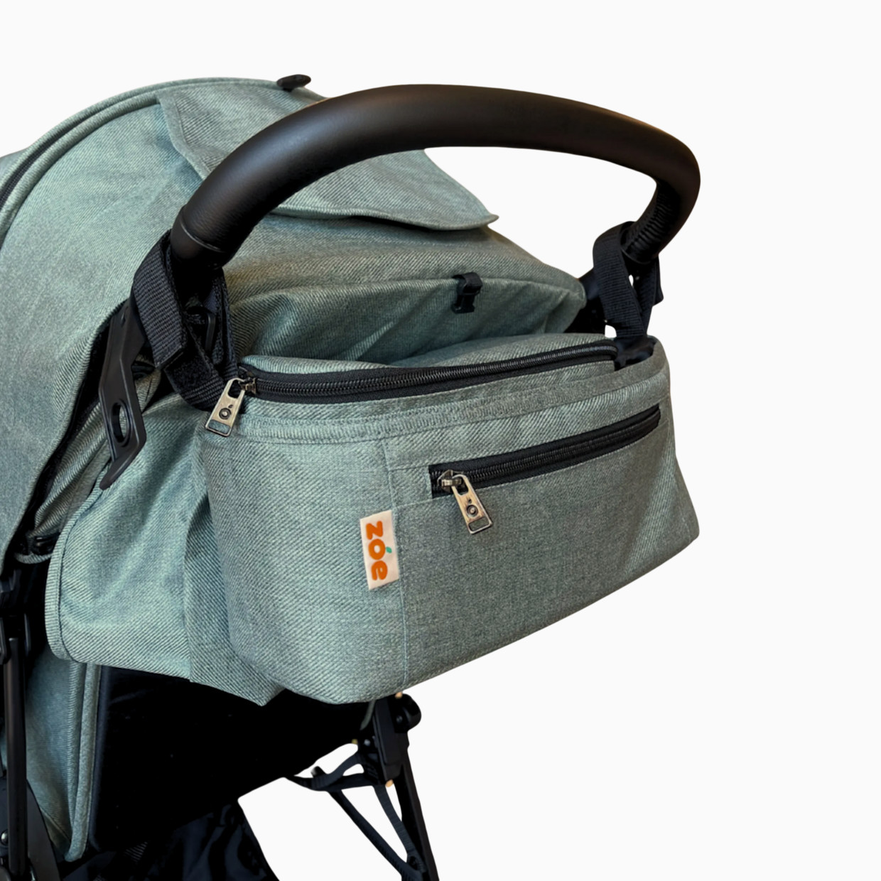 Zoe Single Stroller Organizer - Forest.