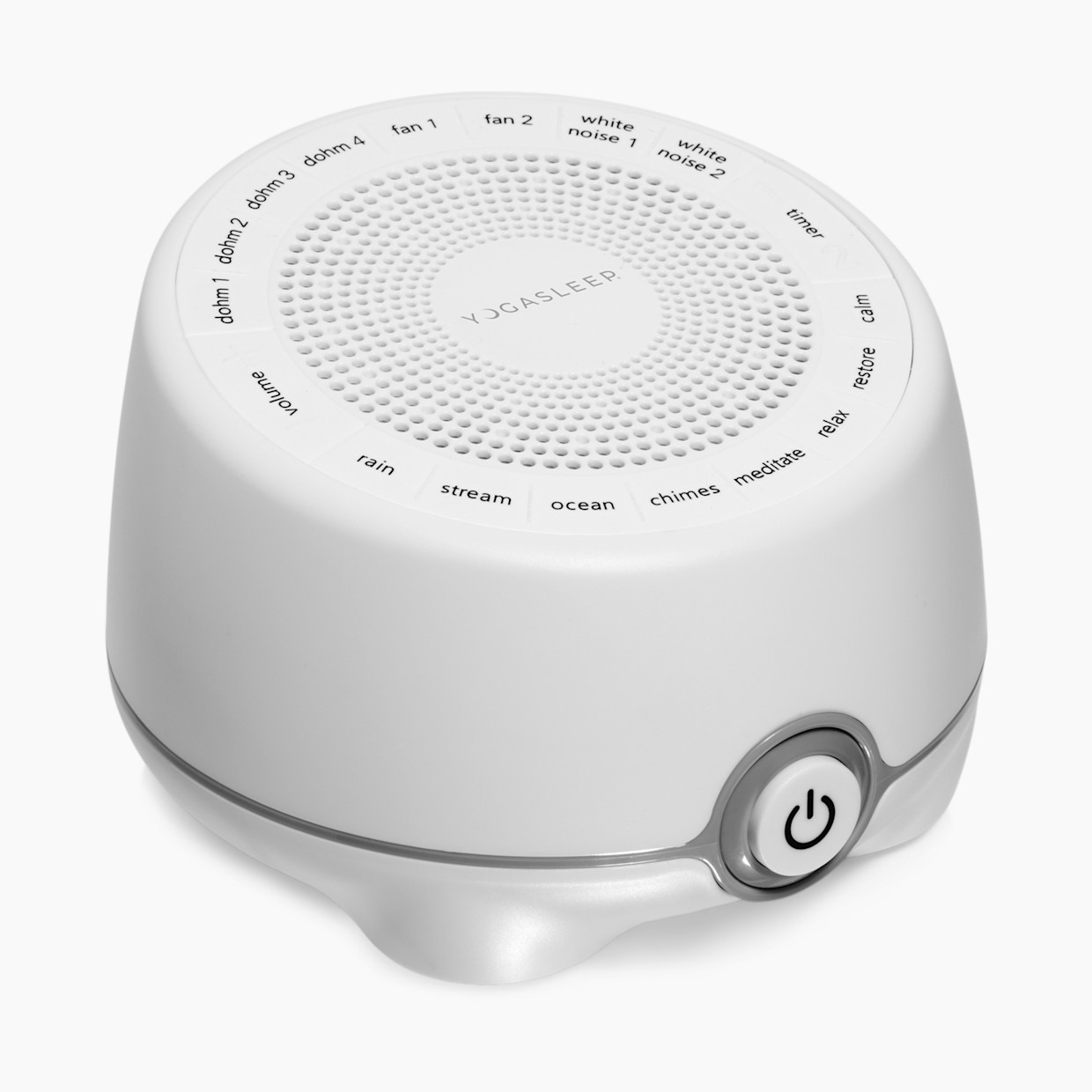 Yogasleep Whish Sound Machine, 16 Sounds - White.