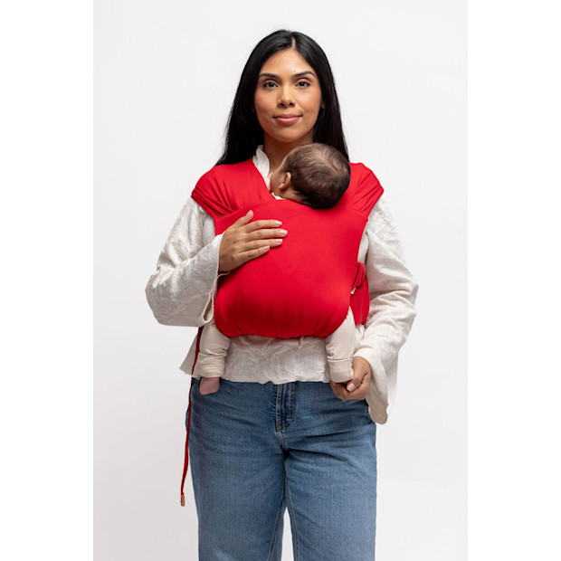 WildBird Cherry Aerial Newborn Buckle Wrap.
