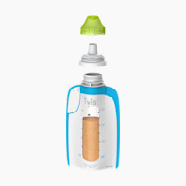 Kiinde Foodii Baby Food Storage System, Reusable Snack Spout Attachments, 2-Pack