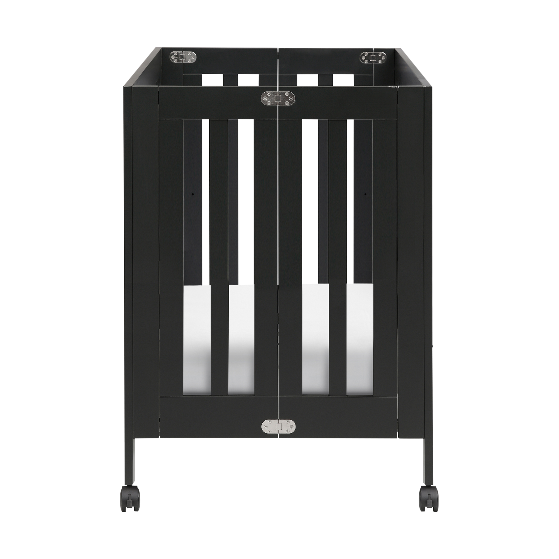 babyletto Origami Mini Crib - Black.