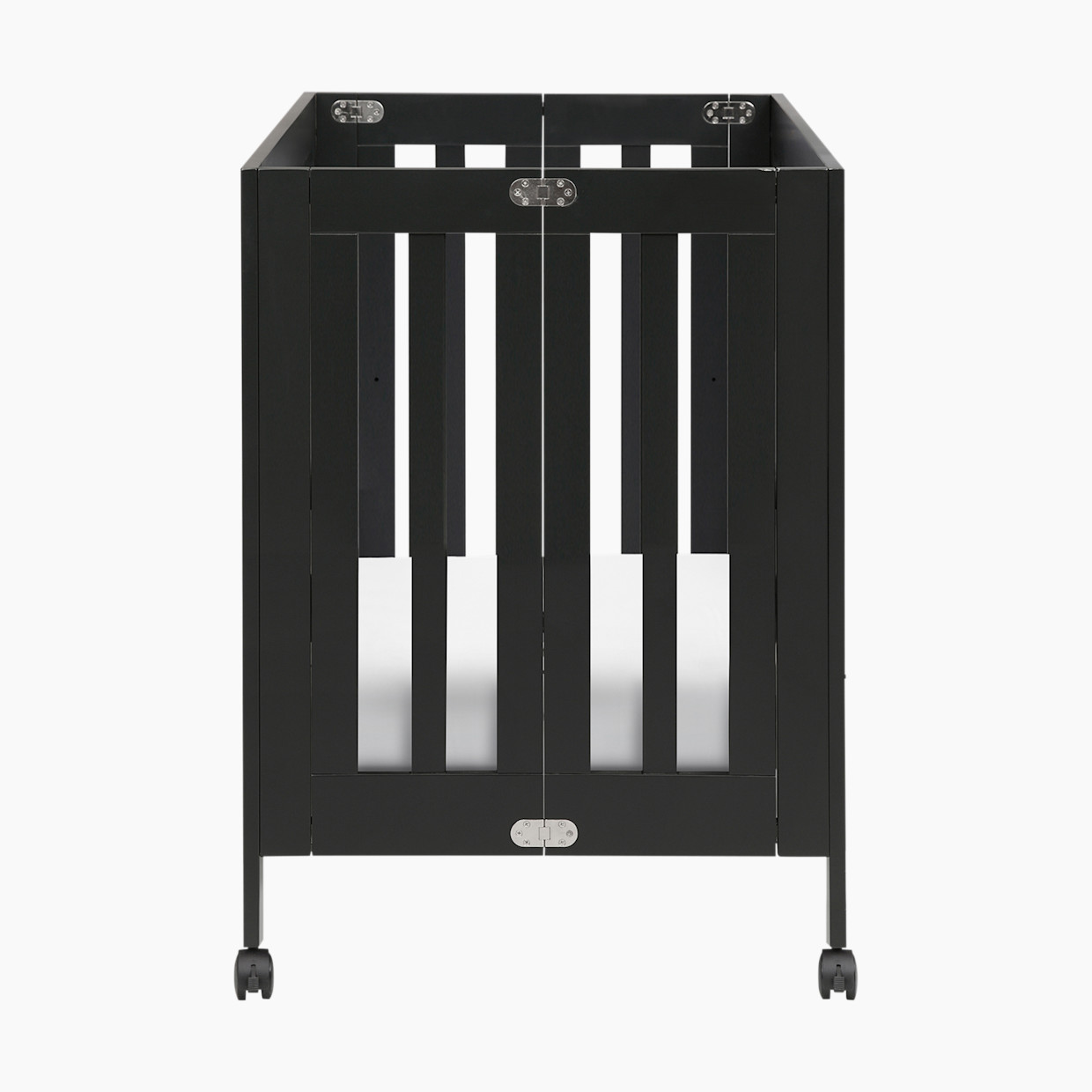 babyletto Origami Mini Crib - Black.