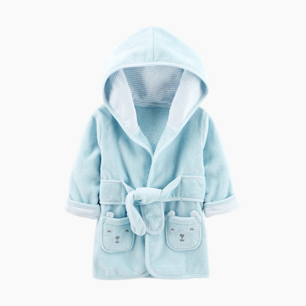 Carter's Hooded Robe - Blue, 0-9 Months.