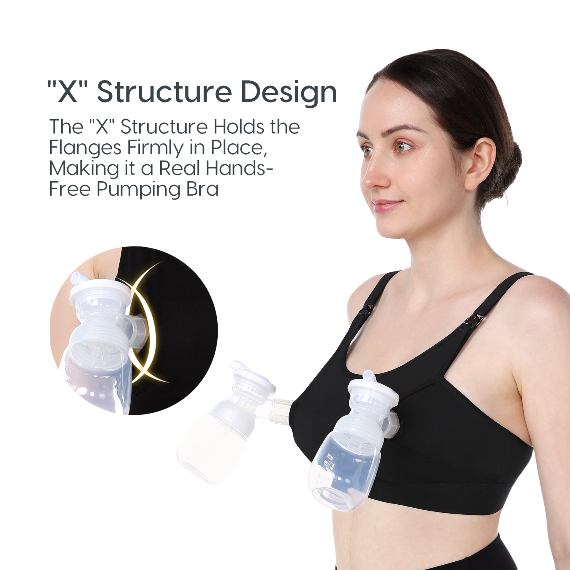 Momcozy Hands-Free Pumping Bra.