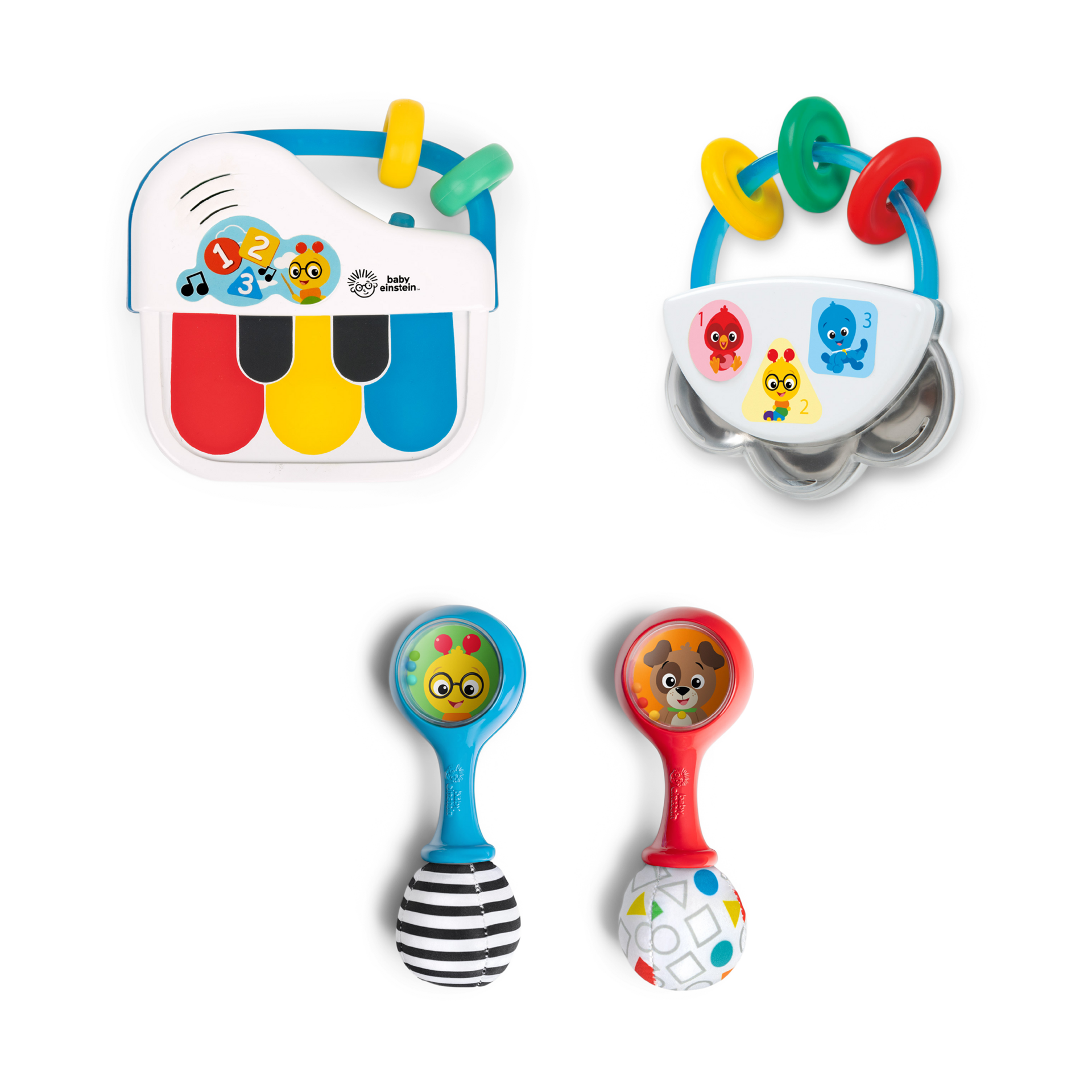 Baby Einstein Jingle & Jam Baby Toy Gift Set.