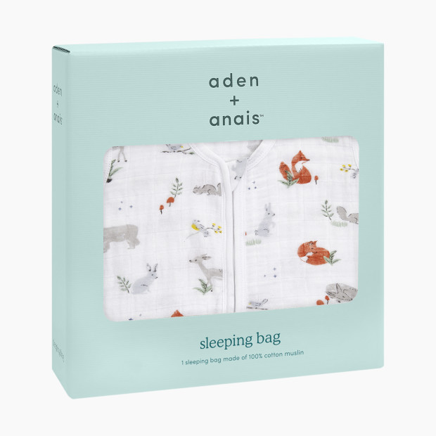 Aden + Anais Cotton Muslin Light Sleeping Bag - Naturally, L.