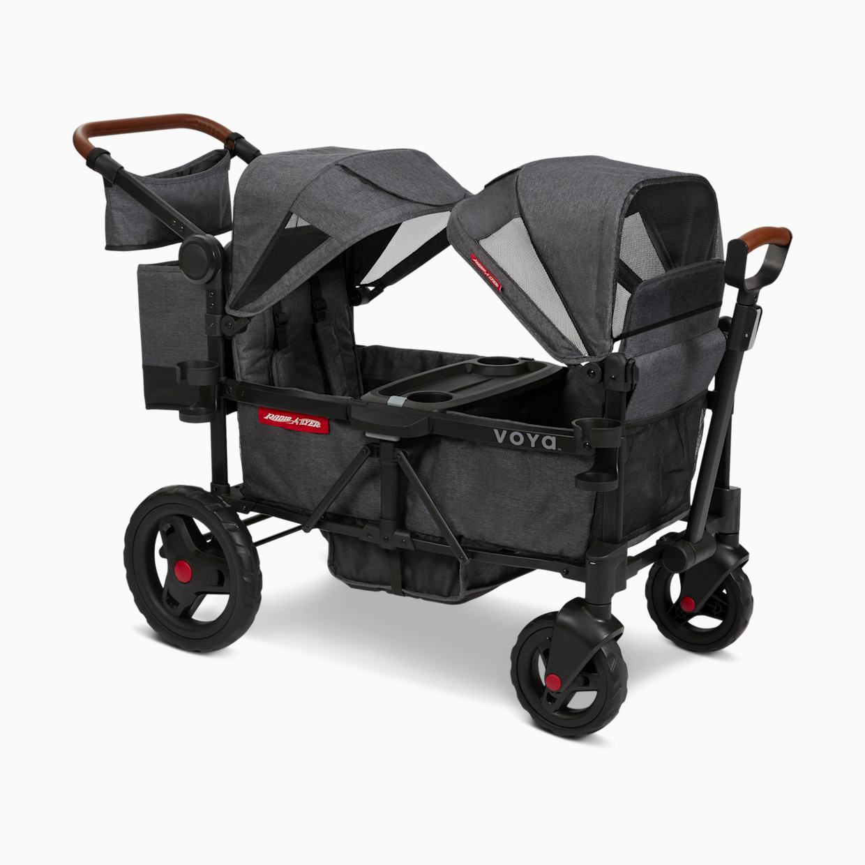 Radio Flyer Voya Stroller Wagon - Dark Grey.