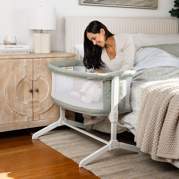 Beside Me Serenity Organic Bassinet and Beside Me Sleeper.