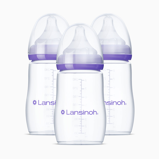 Lansinoh Anti-Colic Baby Bottles - 8 Oz.