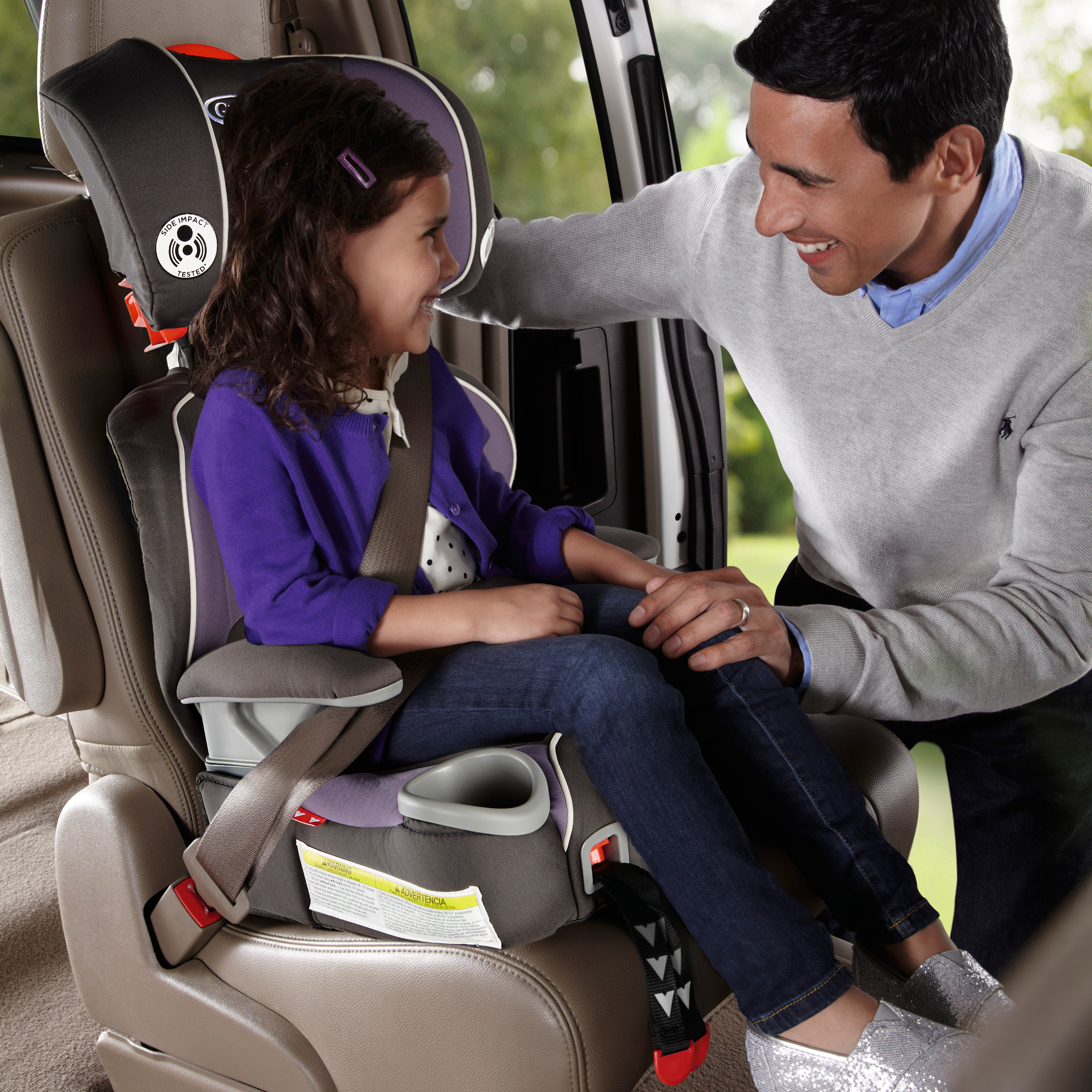 graco booster latch system