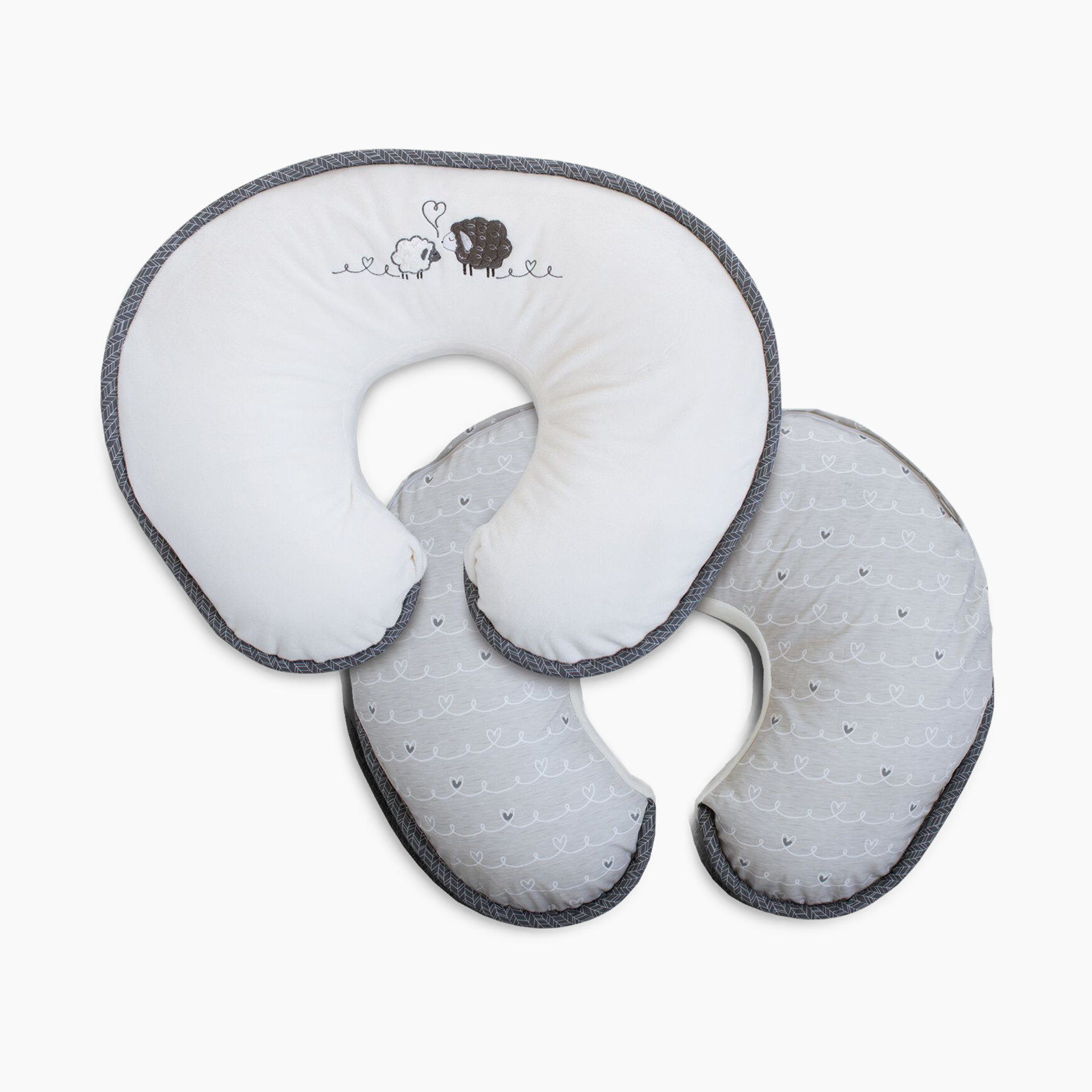 Boppy Luxe Nursing Pillow and Positioner, Elephant Snuggle Taupe 