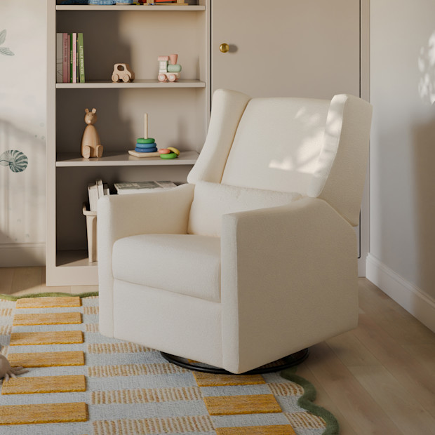 babyletto Kiwi Manual Recliner and Swivel Glider.