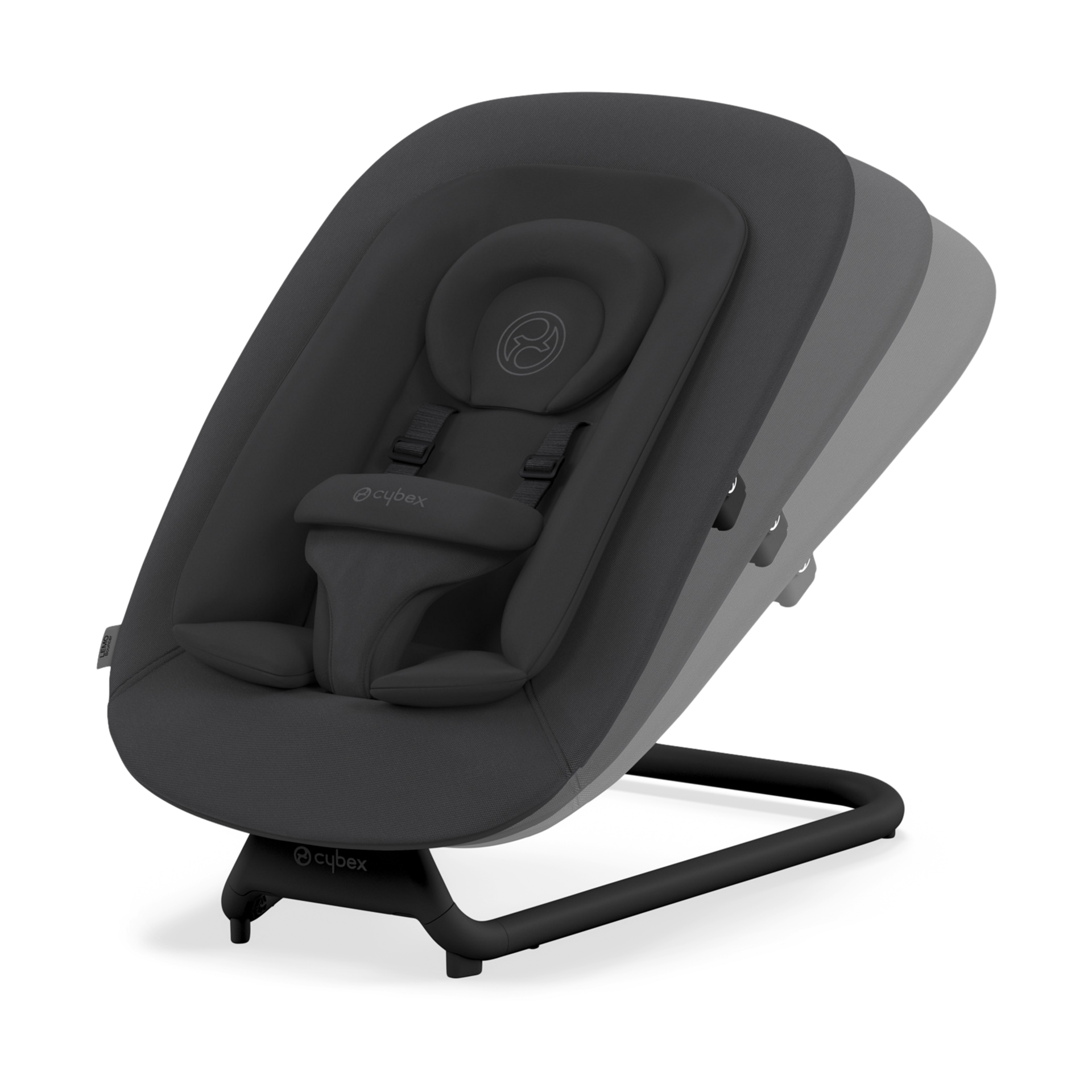 Cybex LEMO 2 Bouncer - Stunning Black.