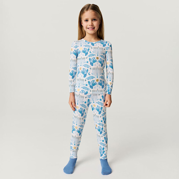 Posh Peanut Lior Classic Pajama Set.