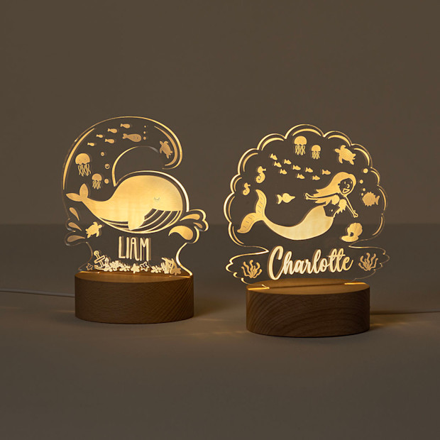 Uncommon Goods Personalized Ocean Friends Nightlights.