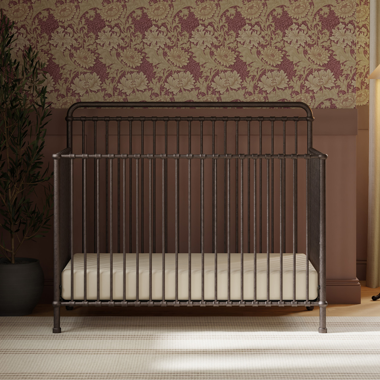 Namesake Winston 4-in-1 Convertible Crib - Vintage Iron.