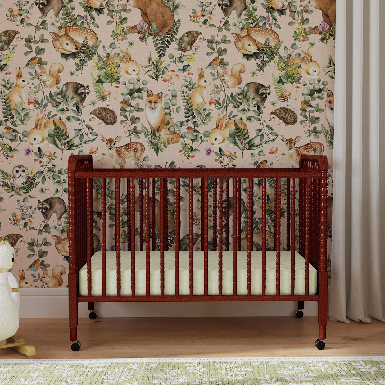 daVinci Jenny Lind 3-in-1 Convertible Crib - Cherry.