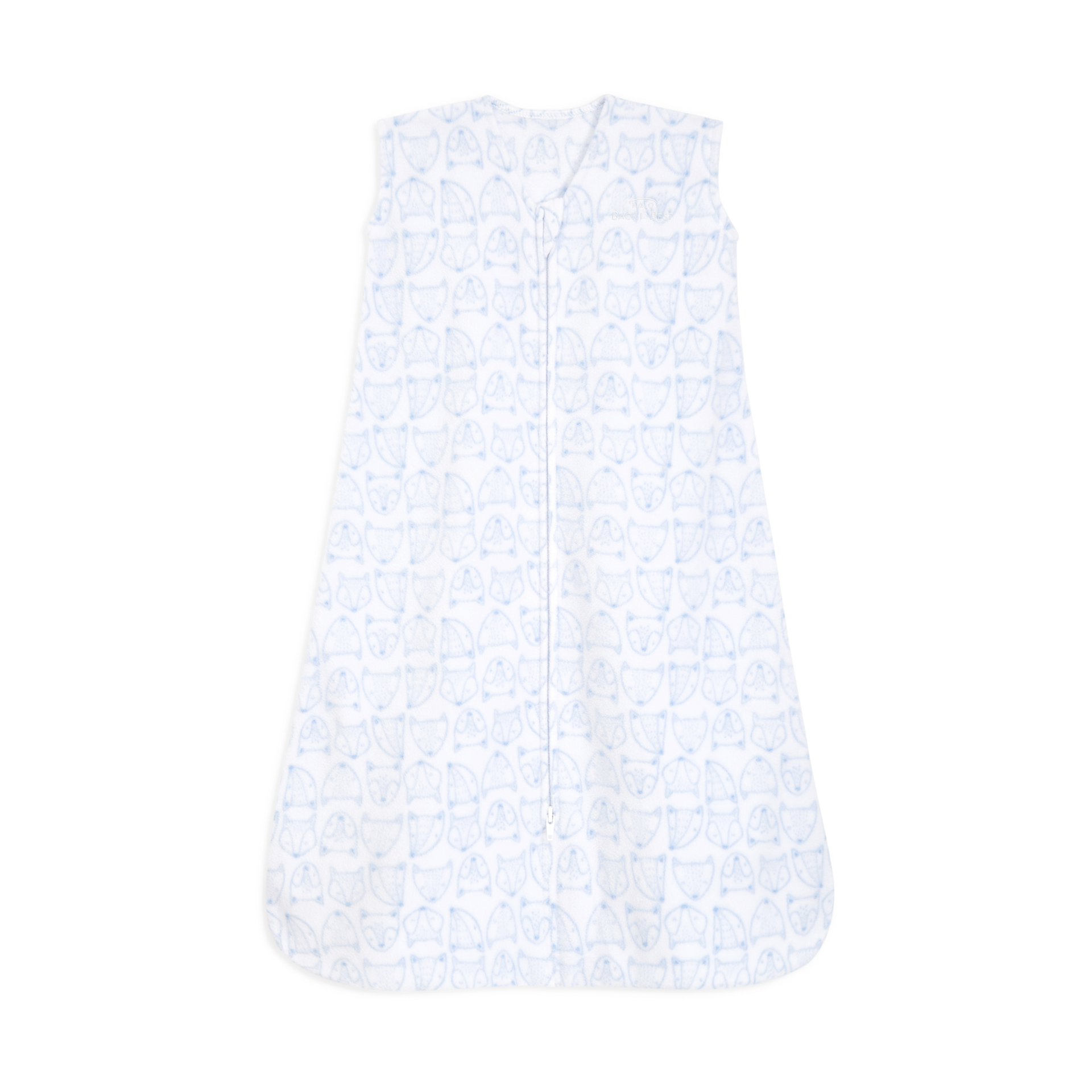 HALO Sleepsack Plush Dot Velboa Wearable Blanket, TOG 1.5, Cream, Medium