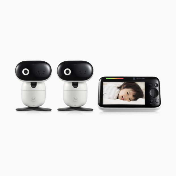 Motorola PIP1610 HD 5" 1080p Remote Pan/Tilt Video Baby Monitor - 2 Camera Pack.