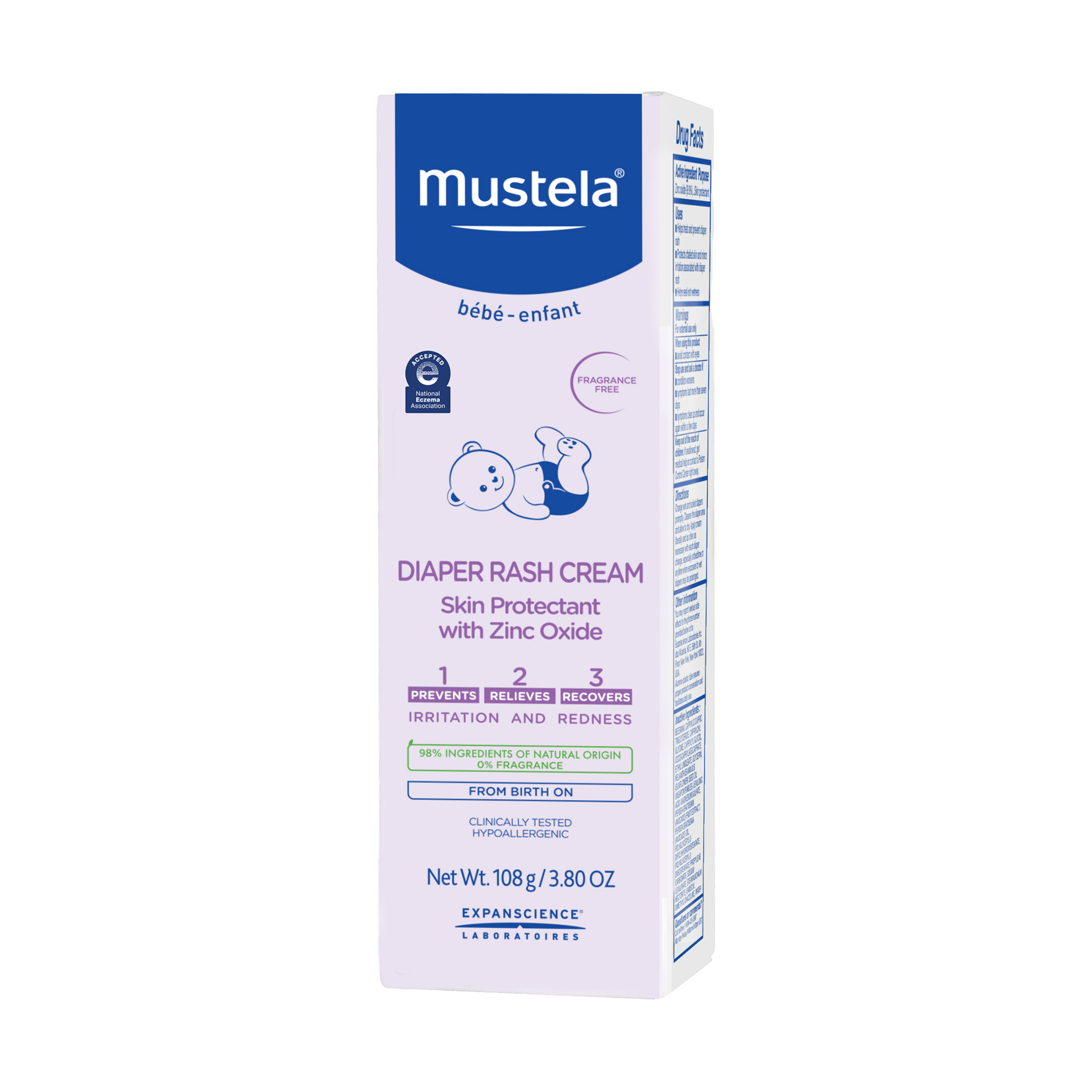 Mustela Diaper Rash Cream 123.