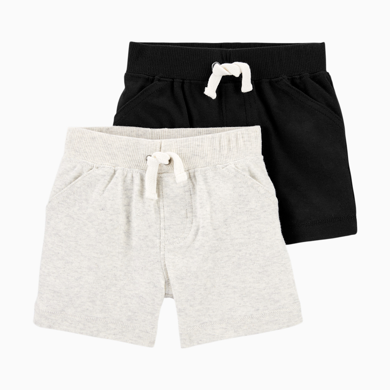 Carter's Drawstring Shorts (2 Pack) - Multi Color, 3 M.