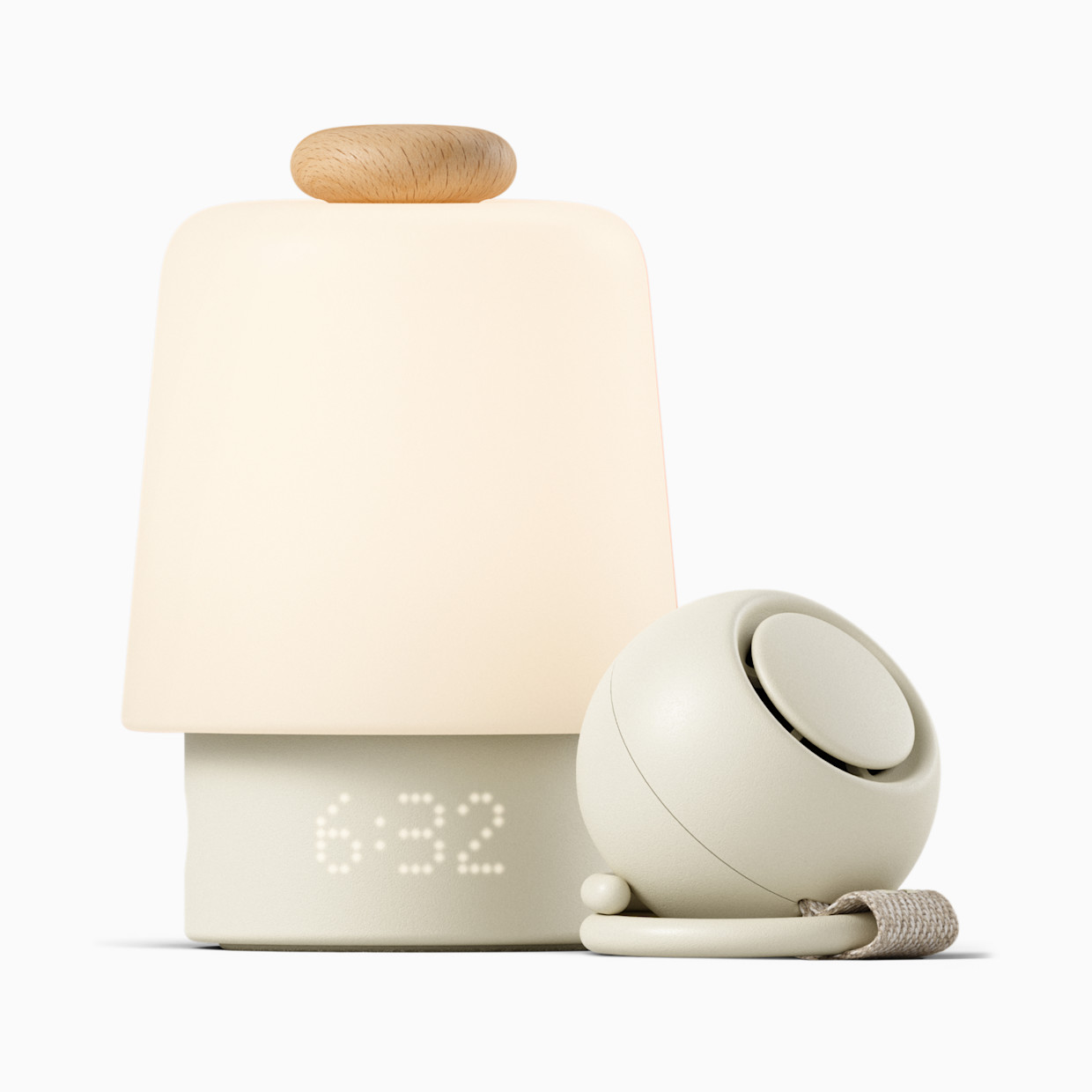 Hatch Hatch Baby Sleep Bundle: Home & Travel Sound Machines - Beechwood & Putty.