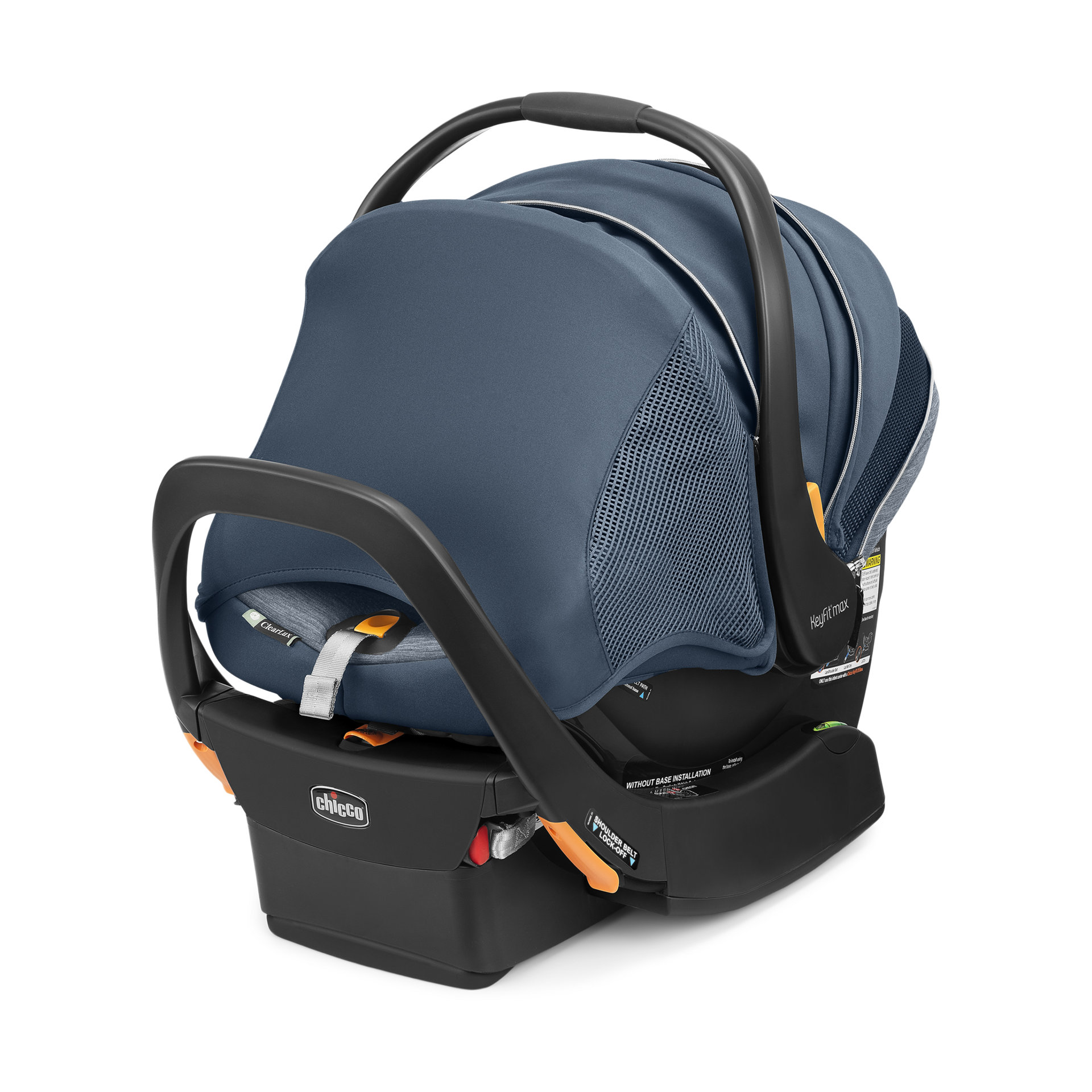  KeyFit Max Zip ClearLux Infant Car Seat.