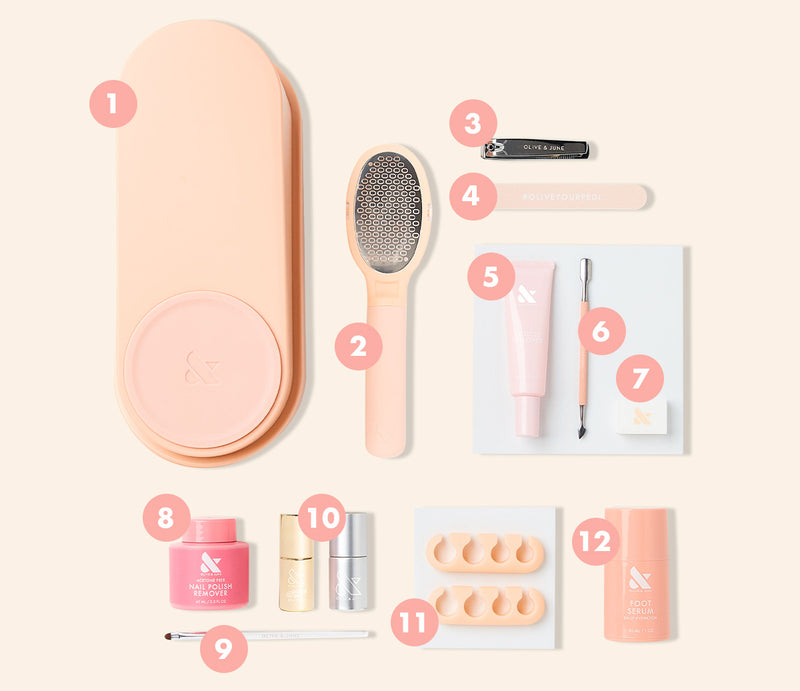  Olive & June The Pedi System.