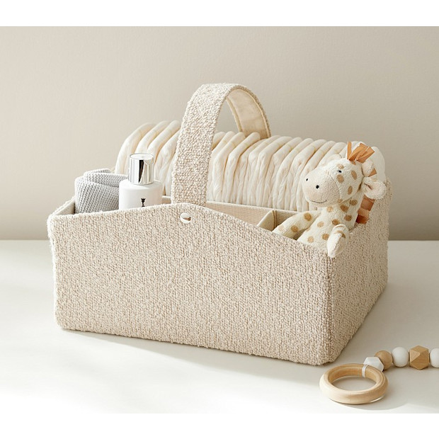Pottery Barn Kids Boucle Nursery Caddy.
