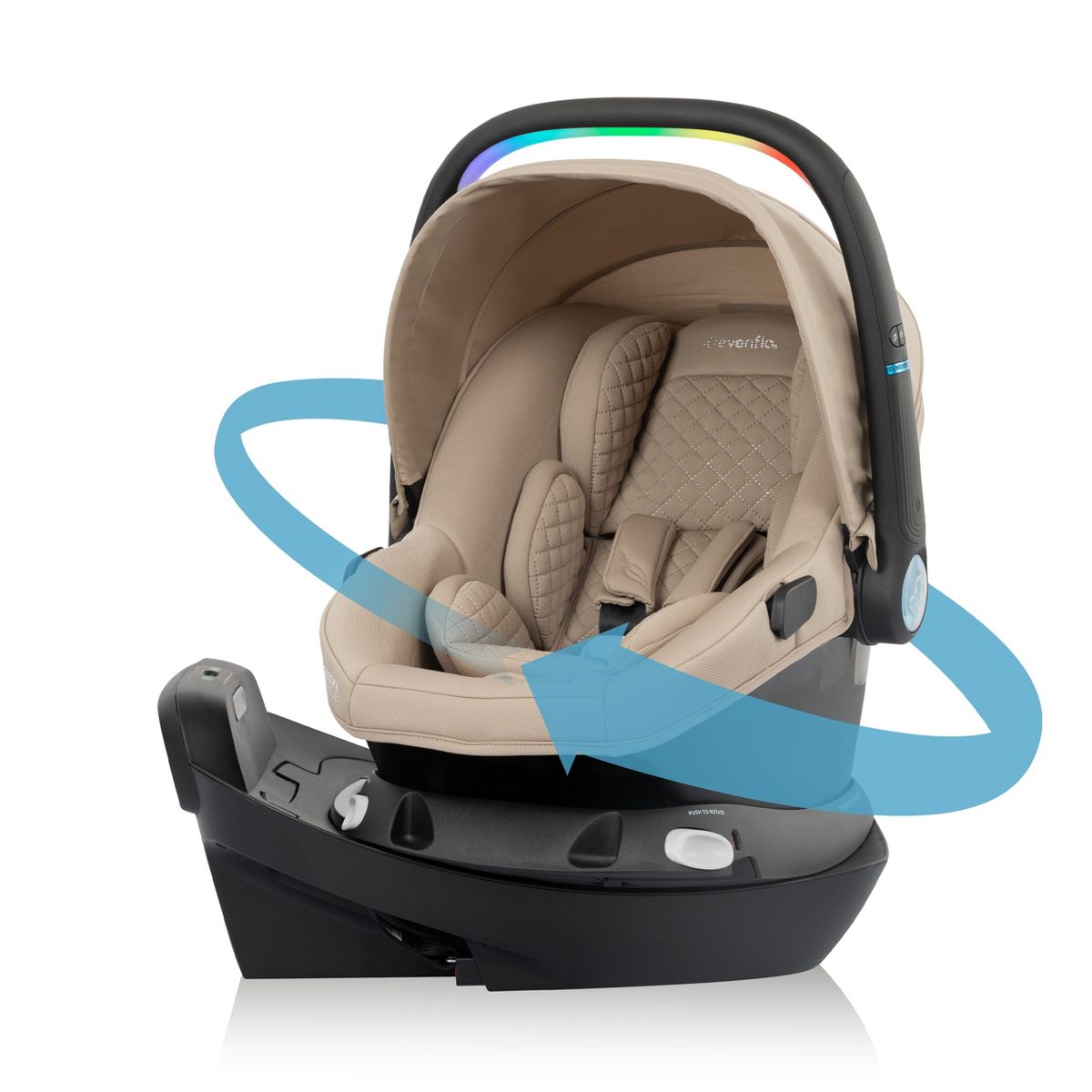 Revolve 180 LiteMax NXT Rotating Infant Car Seat .