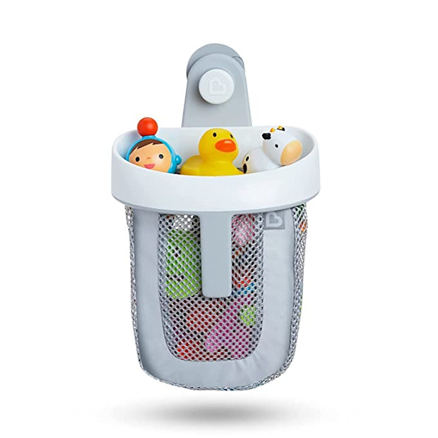 Super Scoop Hanging Bath Toy Storage with Quick Drying Mesh.