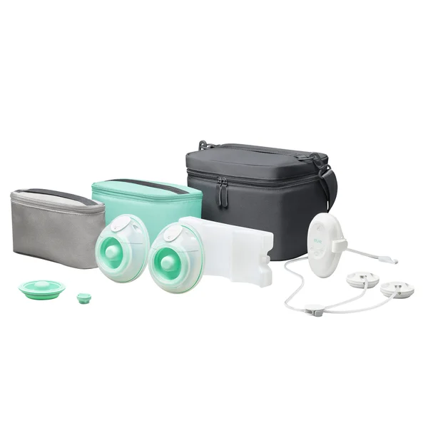 Elvie Stride Plus Breast Pump with Carry Case.