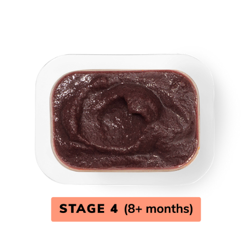 Little Spoon Baby Blends Stage 3 - Pear, Blueberry, Chickpea, Spinach + Rosemary.