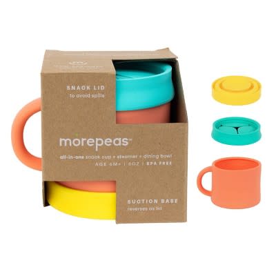Morepeas Silicone Baby Snack Cup.