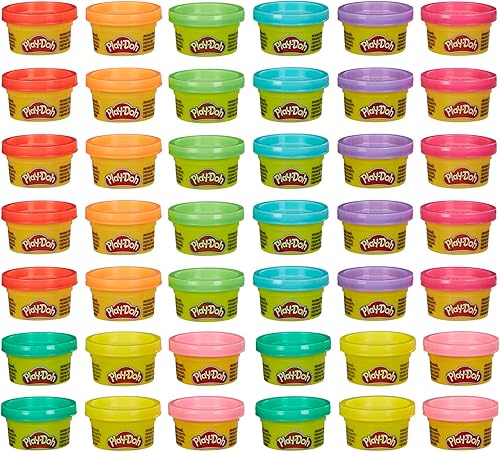 Play-Doh Play-Doh Bulk 42-Pack of 1-Ounce Cans.