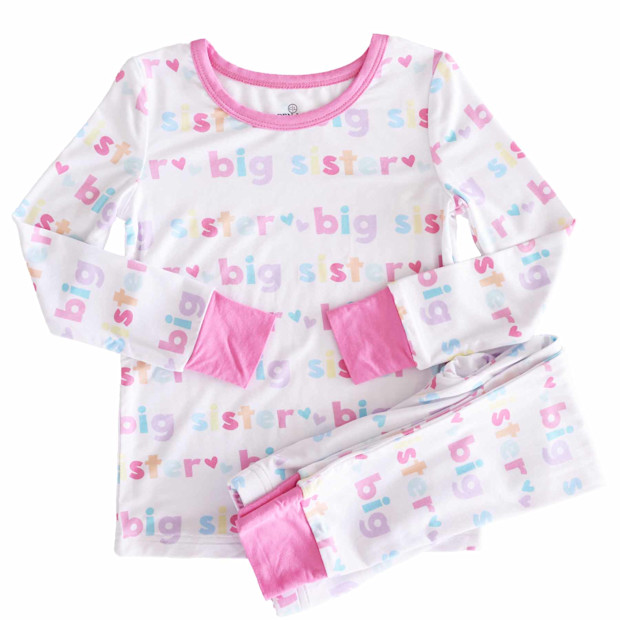 Big Sister Two Piece Pajama Set.