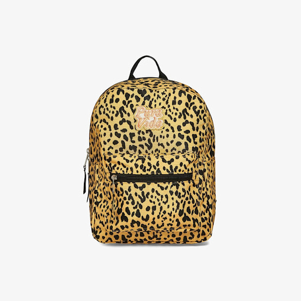 Puravida Leopard Mini Backpack.