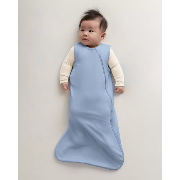 Quince Bamboo Sleep Bag 1.0 TOG in Eternal Blue.
