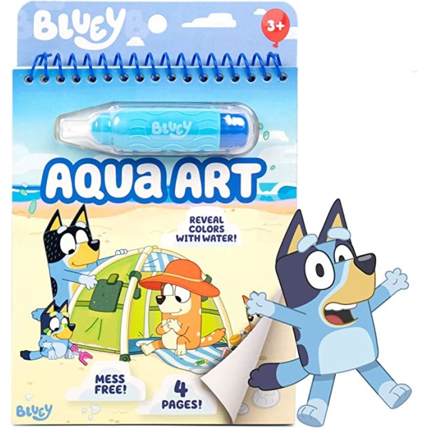 Bluey Aqua Art Water Doodle Book.