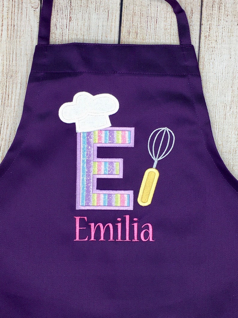 CeeBeeStitches Personalized Kids Apron.