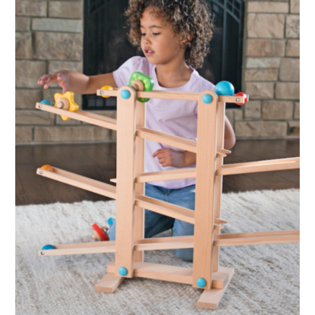 Roll 'n Go Wooden Marble Run.